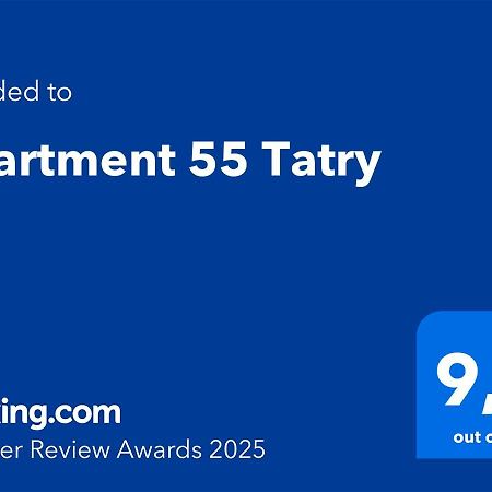 Apartment 55 Tatry Veľký Slavkov Dış mekan fotoğraf